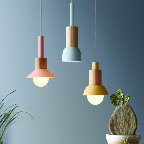 Suspension design Wood&Metal pour fenêtres