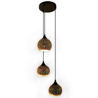 Suspension Kaili Multicolore 3D