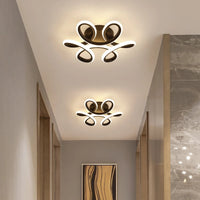 Plafonnier LED élégant en métal Diena