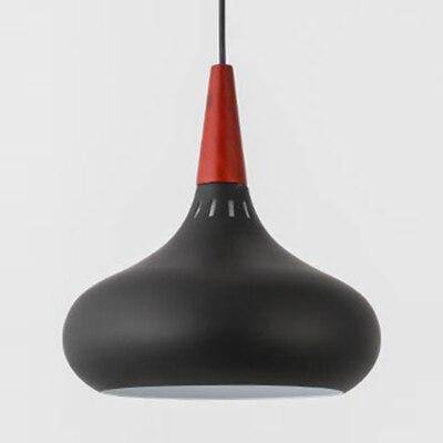 Suspension Loft LED en métal et bois