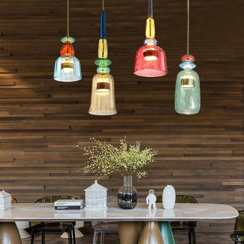 Suspension design en verre Illumy LED