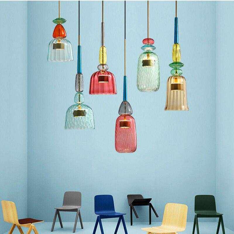 Suspension design en verre Illumy LED