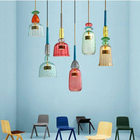 Suspension design en verre Illumy LED
