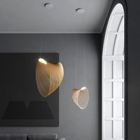 Suspension LED en bois Mahina