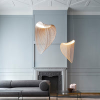 Suspension LED en bois Mahina