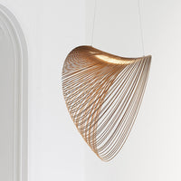 Suspension LED en bois Mahina