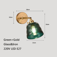 Applique murale LED Siena Glass