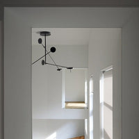 Lustre Orbite Luxury en Métal Argenté Kaksa.