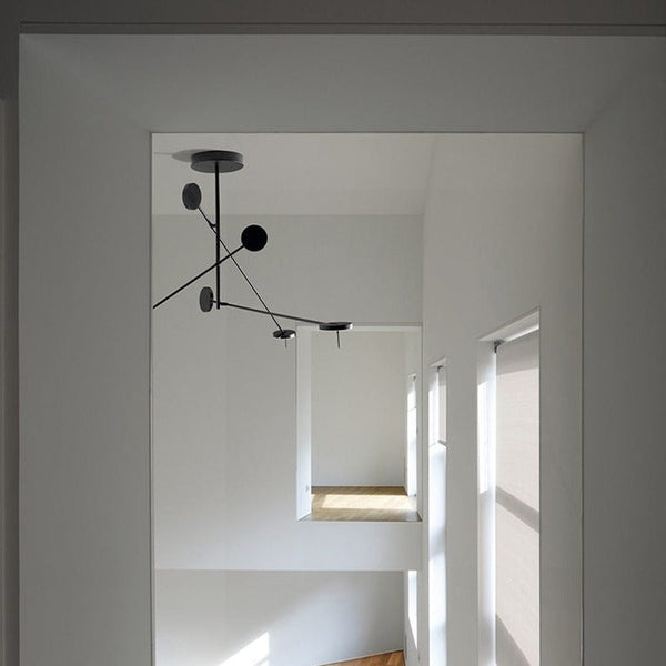 Lustre Orbite Luxury en Métal Argenté Kaksa.