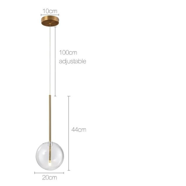 Suspension design "Dixie Glass Ball".