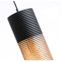 Suspension à LED en verre Dolce Chic