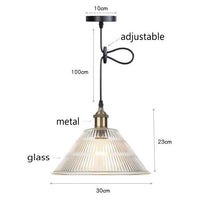Suspension LED Vintage Bertha