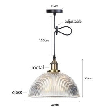 Suspension LED Vintage Bertha