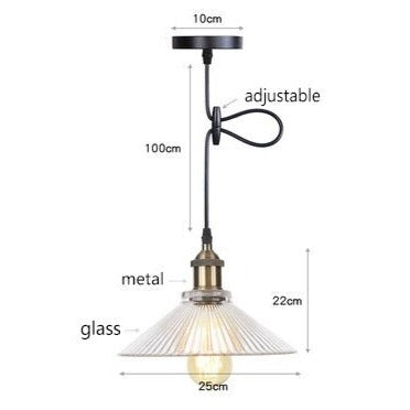 Suspension LED Vintage Bertha