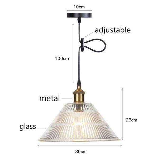 Suspension LED Vintage Bertha