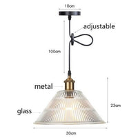 Suspension LED Vintage Bertha