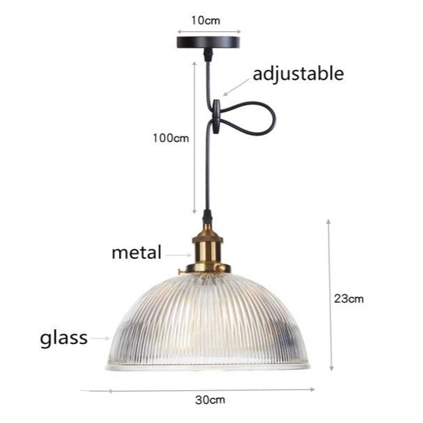 Suspension LED Vintage Bertha