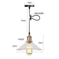 Suspension LED Vintage Bertha