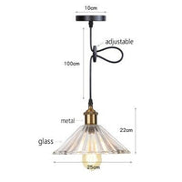 Suspension LED Vintage Bertha