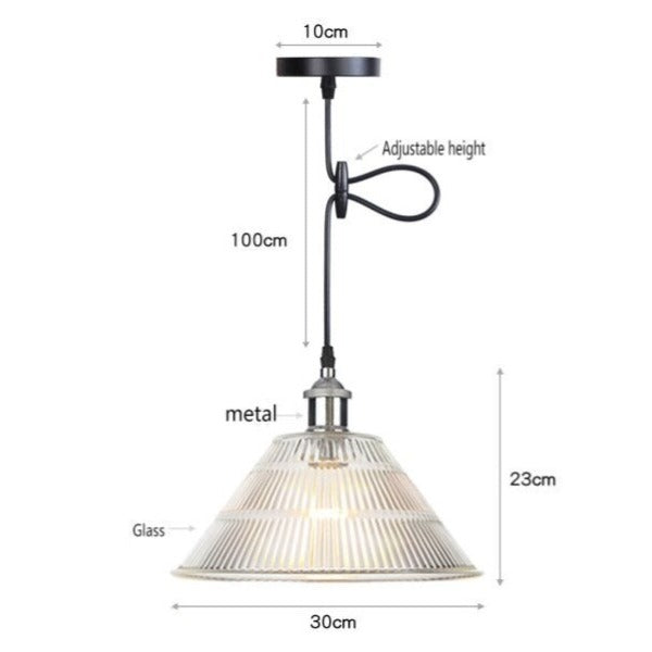 Suspension LED Vintage Bertha