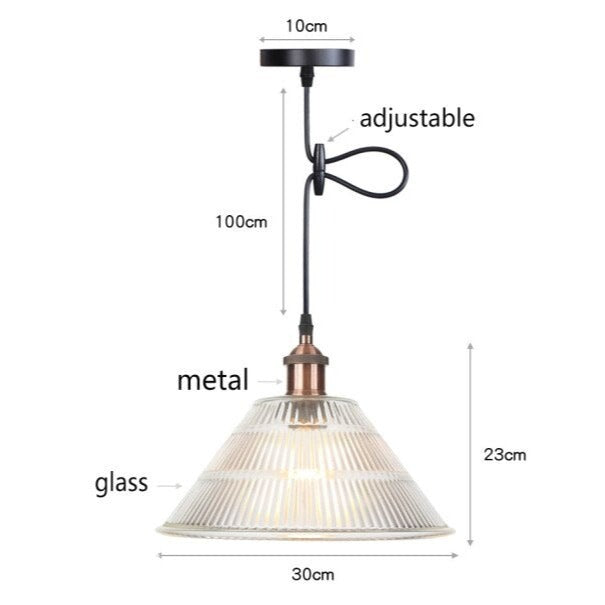 Suspension LED Vintage Bertha