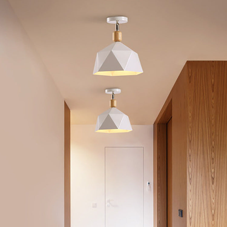 Plafonnier LED Garino en métal modernifié