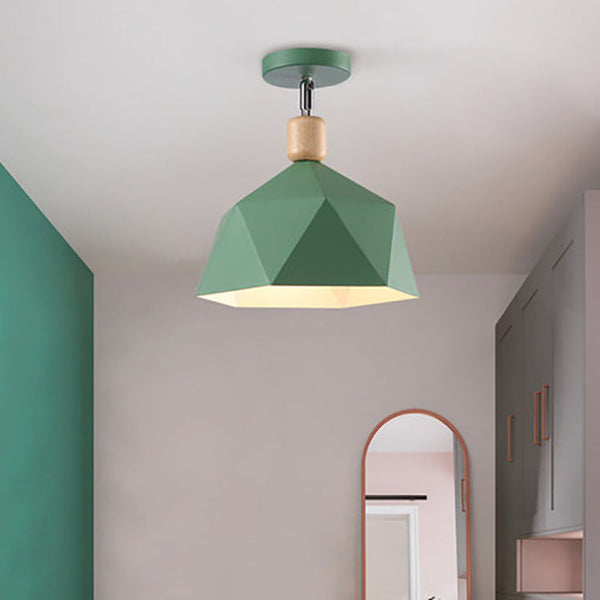 Plafonnier LED Garino en métal modernifié