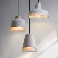 Suspension design à LED "Gris Loft"