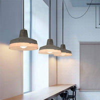 Suspension design à LED "Gris Loft"