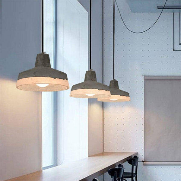 Suspension design à LED "Gris Loft"