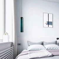 Suspension LED cylindre en verre Creative