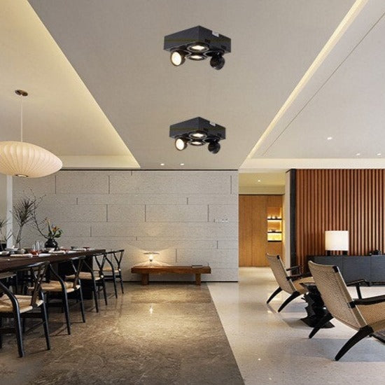 Plafonnier LED Montaine - Style Moderne et Réglable