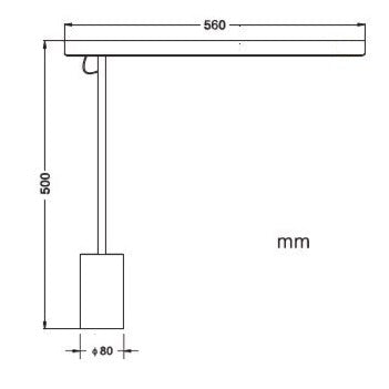Lampe de bureau LED Lionna de luxe