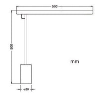 Lampe de bureau LED Lionna de luxe