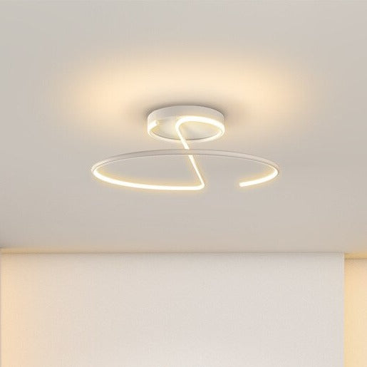 Plafonnier LED Cercle Métallique Diana