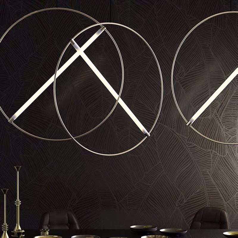 Suspension LED moderne « Juncal Ring Glow »