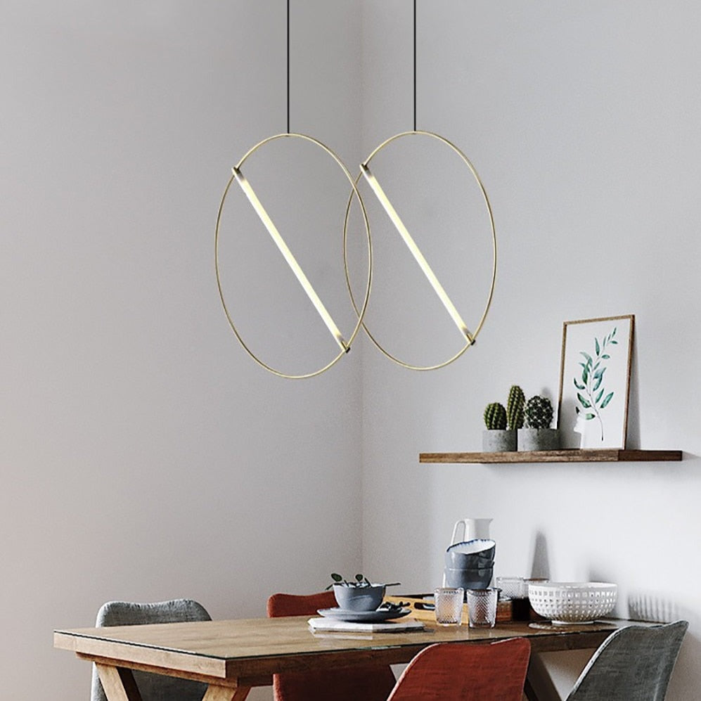 Suspension LED moderne « Juncal Ring Glow »