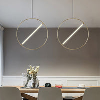 Suspension LED moderne « Juncal Ring Glow »