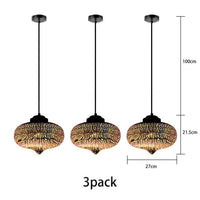 Suspension Kaili Multicolore 3D