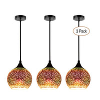 Suspension Kaili Multicolore 3D
