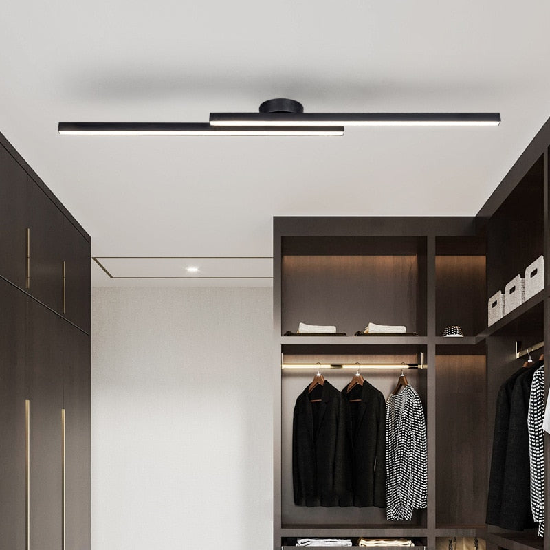 Plafonnier LED design linéaire Dallas
