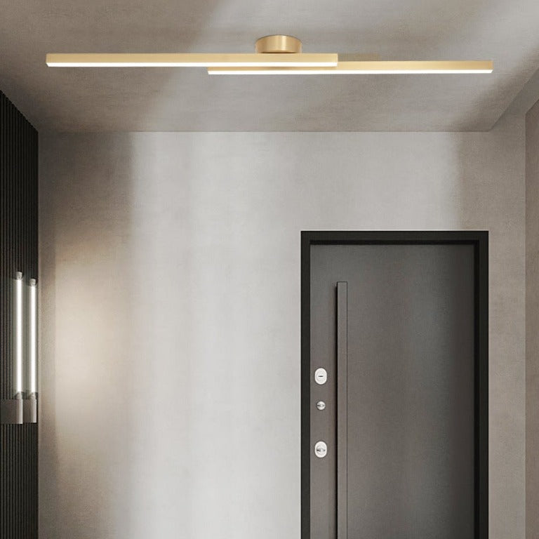 Plafonnier LED design linéaire Dallas