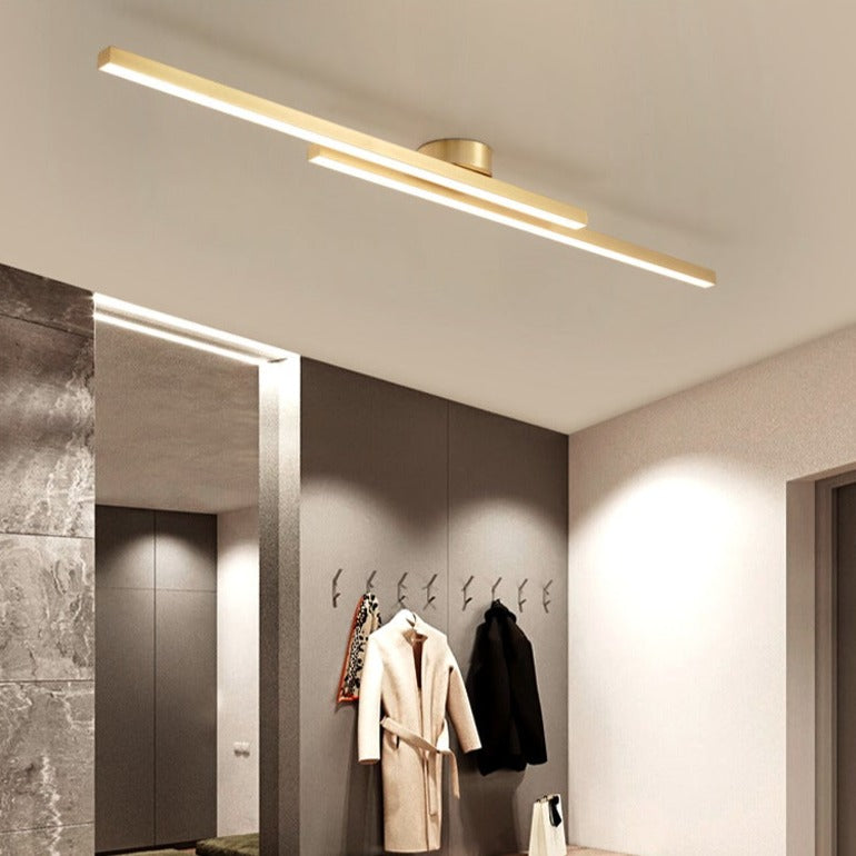 Plafonnier LED design linéaire Dallas