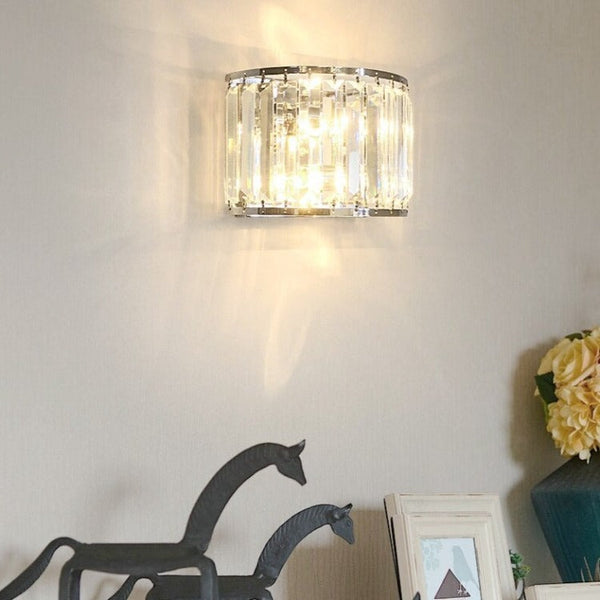 Applique murale Luxury Amy en demi-cercle modernes