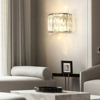 Applique murale Luxury Amy en demi-cercle modernes