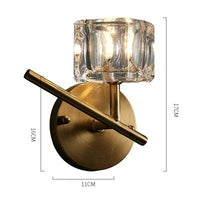 Applique murale luxury Crystal Sila