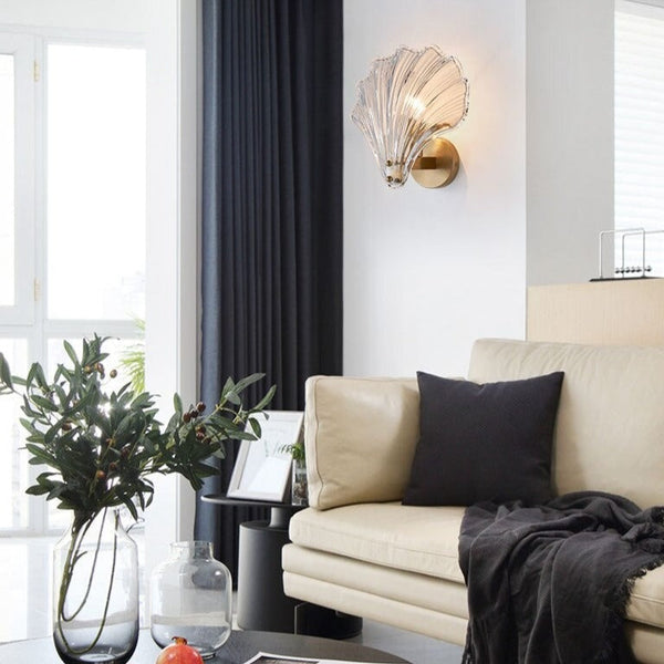 Applique murale LED ShellyMax Shell Sconce