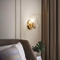 Applique murale moderne LED Shelly Coquillage