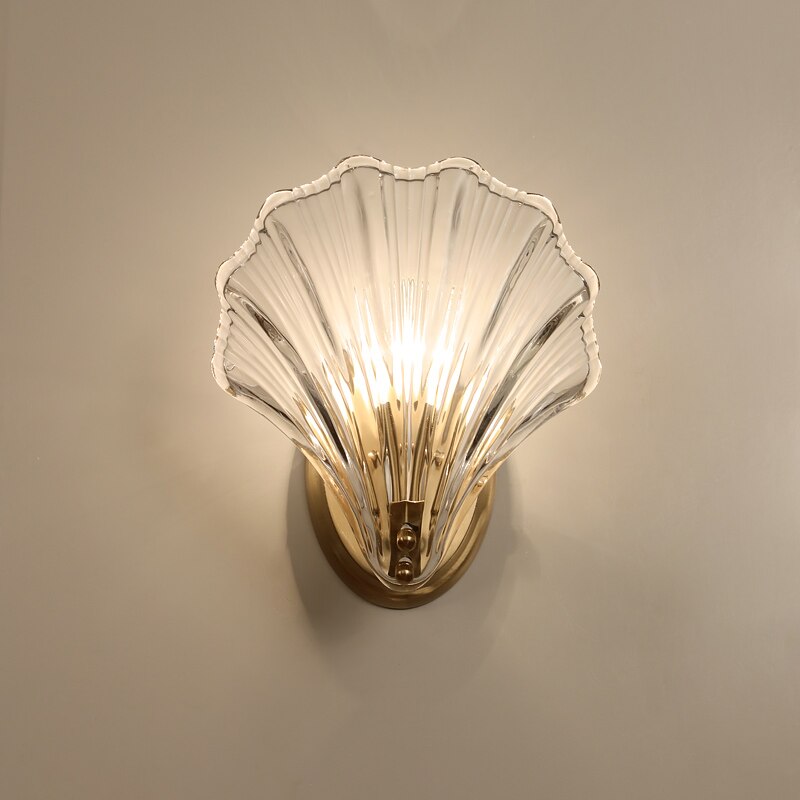 Applique murale moderne LED Shelly Coquillage