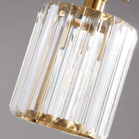 Plafonnier Luxury Lylia en cristal cylindrique